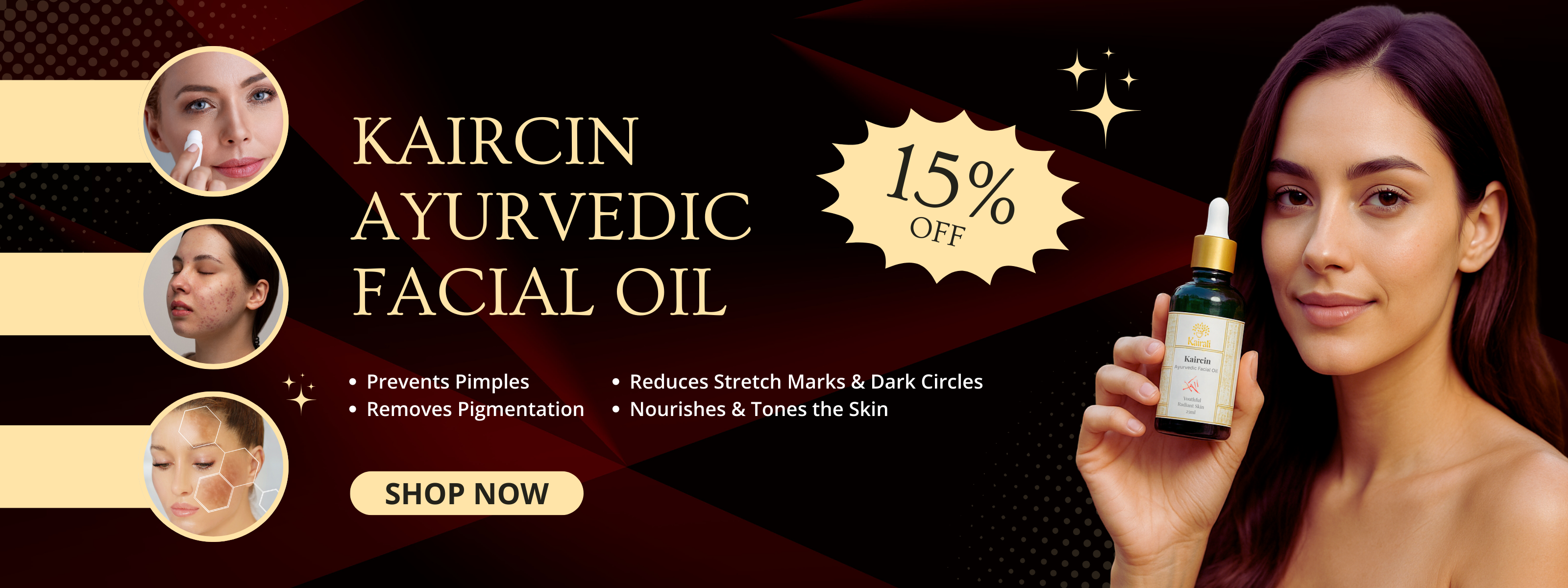 Ayurvedic Herbal Faial Oil