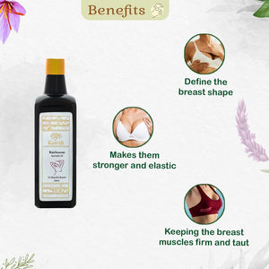 Ayurvedic Breast Massage Oil for Toning, Firming and Nourishing the Breast Naturally - Kairali Ayurvedic Products Private Limited