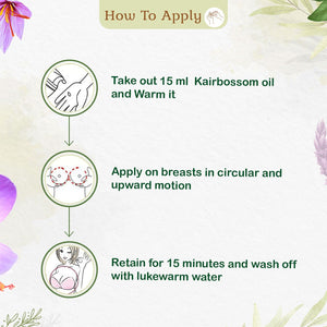 Ayurvedic Breast Massage Oil for Toning, Firming and Nourishing the Breast Naturally - Kairali Ayurvedic Products Private Limited