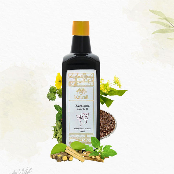 Ayurvedic Breast Massage Oil for Toning, Firming and Nourishing the Breast Naturally - Kairali Ayurvedic Products Private Limited