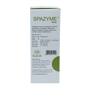 Ayurvedic Gastric & Antacid Syrup - Natural Digestive Support for Acidity & Indigestion - Kairali Ayurvedic Products Private Limited