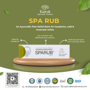 Ayurvedic Pain Relief Balm - Fast - Acting Ointment for Cold, Headache, Joint & Body Pain - Kairali Ayurvedic Products Private Limited