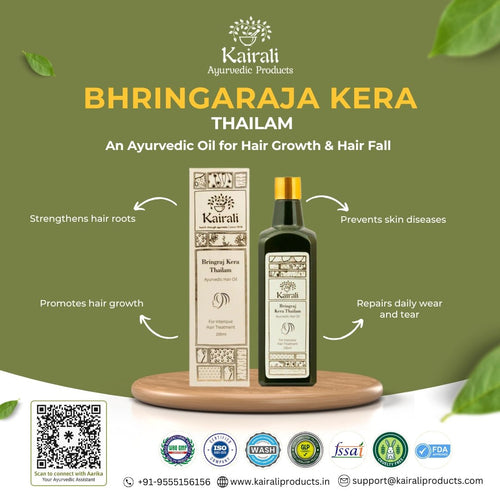 Best Ayurvedic Hair Oil for Hair Growth & Hair Fall Prevention - Kairali Ayurvedic Products Private Limited