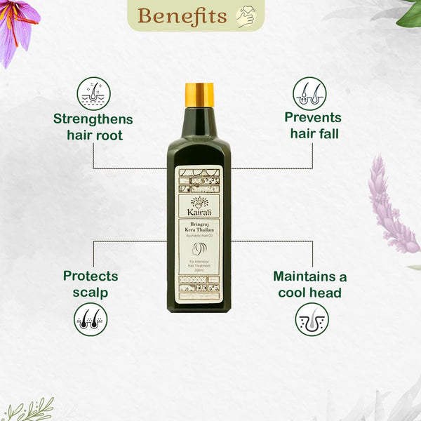Best Ayurvedic Hair Oil for Hair Growth & Hair Fall Prevention - Kairali Ayurvedic Products Private Limited