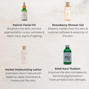 Best Dry Skin Care Kit - Restores Skin's Natural pH, Deep Nourishment & Hydration Naturally - Kairali Ayurvedic Products Private Limited