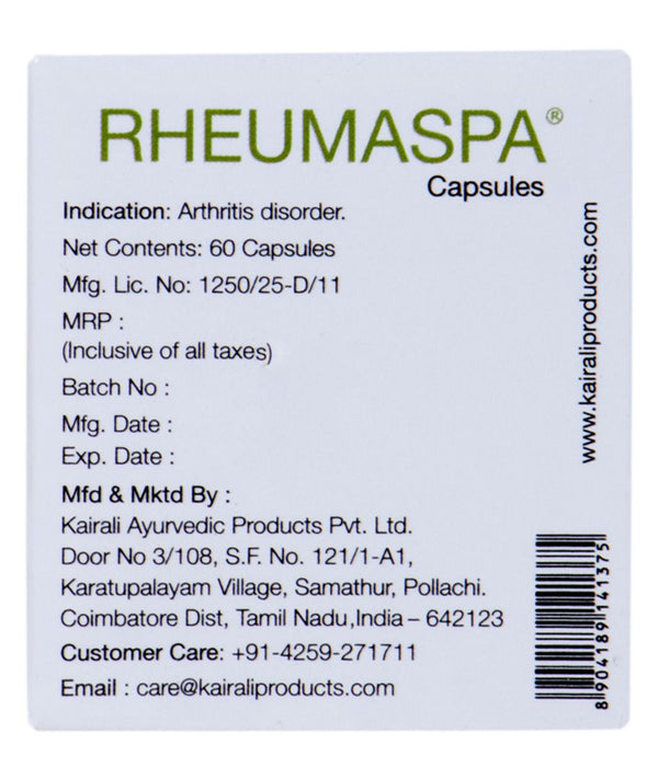 Effective Ayurvedic Medicine for Arthritis - Relieves Joint Pain, Stiffness & Inflammation Naturally - Kairali Ayurvedic Products Private Limited