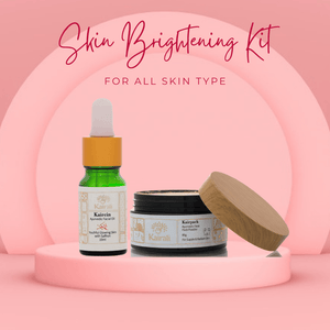 Face Care Skin Brightening Kit - Achieve Radiant & Glowing Skin Complexion Naturally - Kairali Ayurvedic Products Private Limited