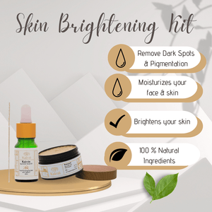 Face Care Skin Brightening Kit - Achieve Radiant & Glowing Skin Complexion Naturally - Kairali Ayurvedic Products Private Limited
