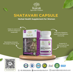 Herbal Health Supplement for Women - Supports Hormonal Balance & Reproductive Health - Kairali Ayurvedic Products Private Limited
