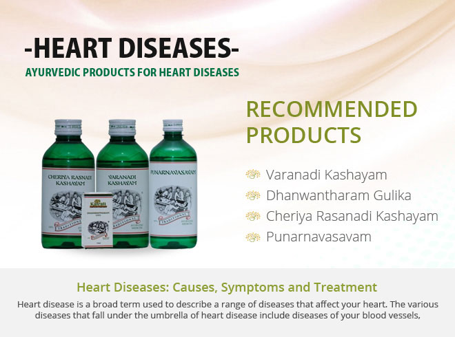 Ayurvedic Products for Heart Diseases