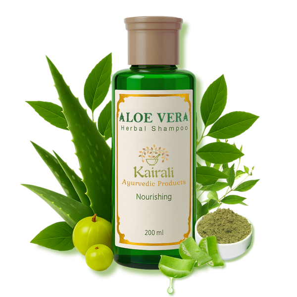 Best Aloe Vera Shampoo  - Herbal Shampoo for Repairing Dry & Damaged Hair Naturally