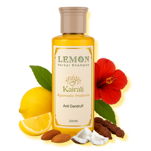 Lemon Herbal Shampoo - Best Herbal Anti Dandruff Shampoo - Kairali