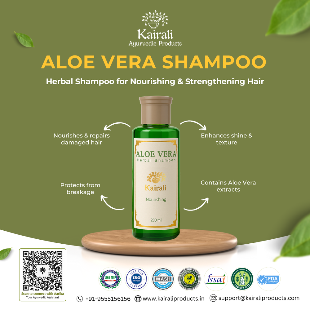 Aloe Vera Herbal Shampoo - Best Herbal Shampoo