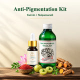 Kairali Kaircin and Nalpamaradi Ayurvedic skin care kit for radiant-looking skin