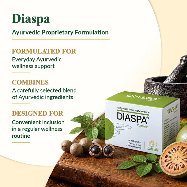 Diaspa and Nishakathakadi Ayurvedic herbal routine kit third product image