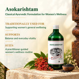 Asokarishtam and Kumaryasavam traditional Ayurvedic wellness pair third image
