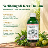 Kairali Ayurvedic hair oil and herbal shampoo third product image