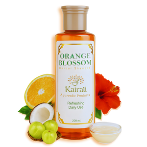 Refreshing Daily Use Herbal Shampoo - Orange Blossom Shampoo - Kairali 