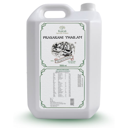 Prasarani Thailam 5000 ml -  Ayurvedic medicated oil for Rheumatoid 