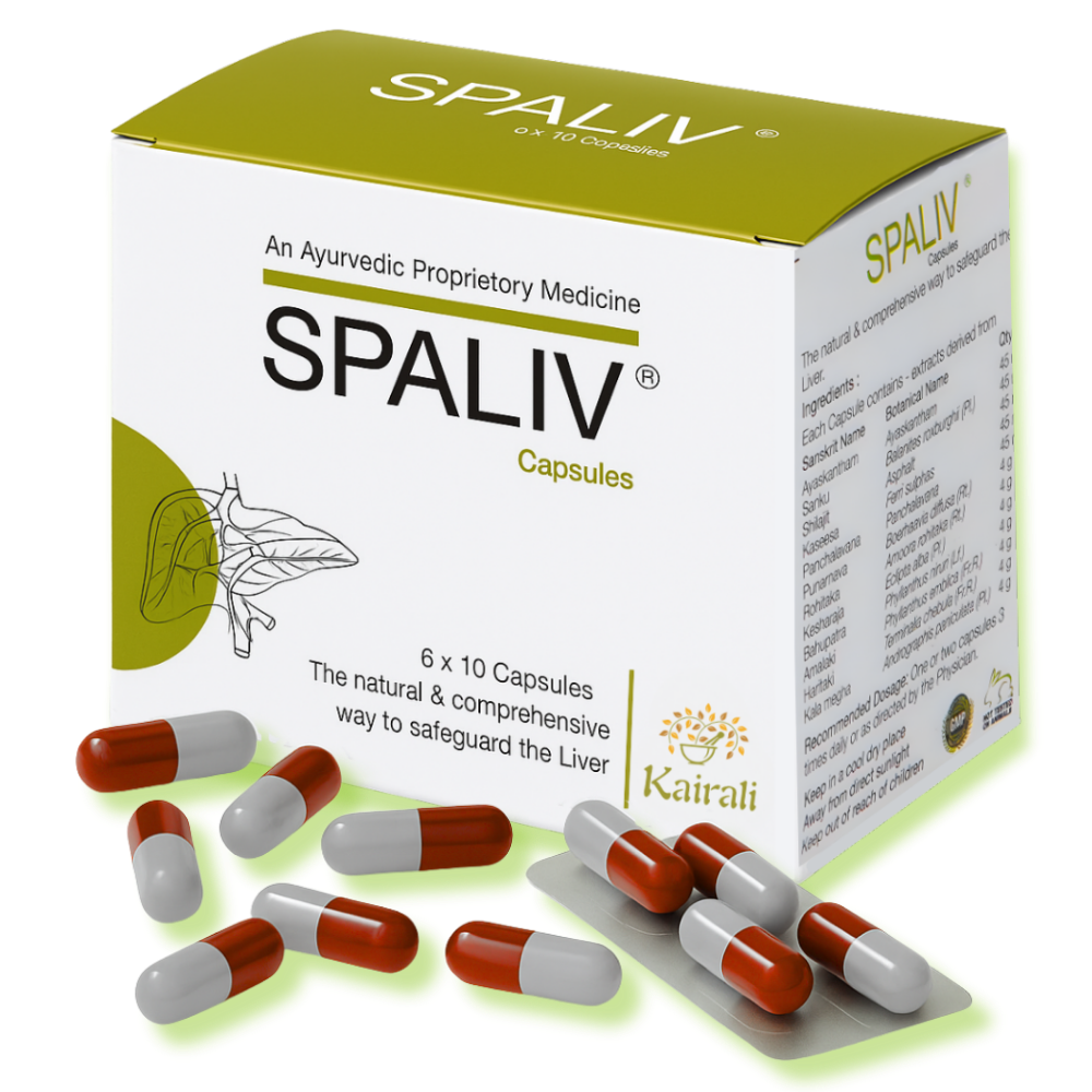 Best Ayurvedic Medicine for Liver Disease and Liver Protection - Spaliv Capsule