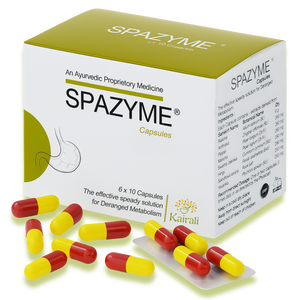 Spazyme Capsule - Ayurvedic Medicine for Gas, Acidity & Indigestion