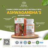 Ashwagandha capsules — product highlights graphic