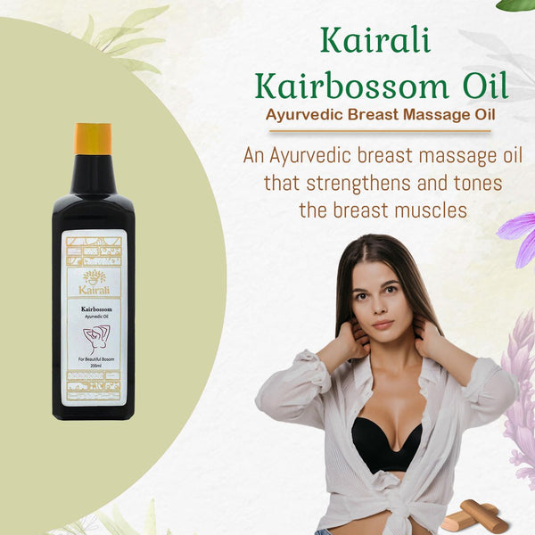 Ayurvedic Breast Massage Oil for Toning, Firming and Nourishing the Breast Naturally - Kairali Ayurvedic Products Private Limited