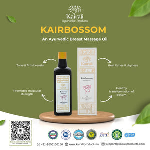 Ayurvedic Breast Massage Oil for Toning, Firming and Nourishing the Breast Naturally - Kairali Ayurvedic Products Private Limited