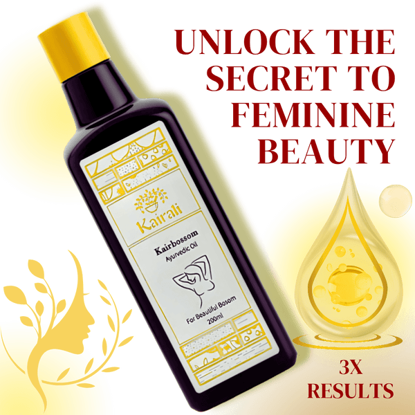 Ayurvedic Breast Massage Oil for Toning, Firming and Nourishing the Breast Naturally - Kairbossom - Kairali Ayurvedic Products Private Limited