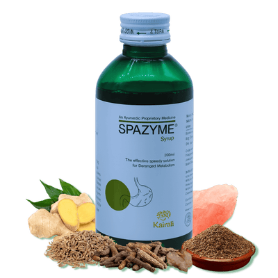 Spazyme Gastric Syrup Ayurvedic Antacid Syrup for Gastric Problem