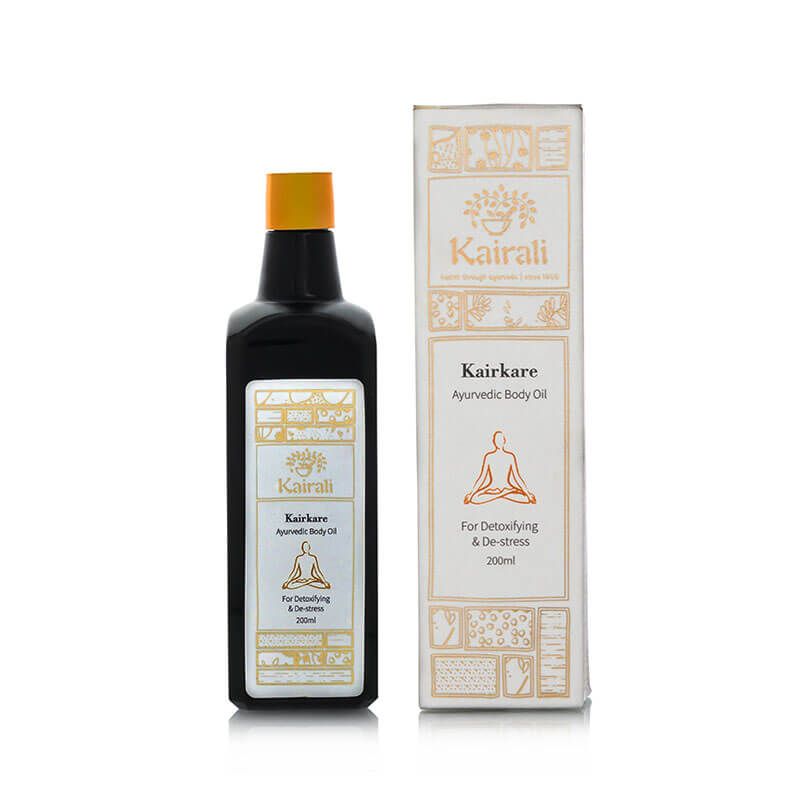 Ayurvedic Herbal Body Massage Oil for Deep Detox & Ultimate Relaxation - Kairali Ayurvedic Products Private Limited