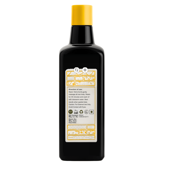 Ayurvedic Herbal Body Massage Oil for Deep Detox & Ultimate Relaxation - Kairkare - Kairali Ayurvedic Products Private Limited