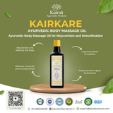 Ayurvedic Herbal Body Massage Oil for Deep Detox & Ultimate Relaxation - Kairkare - Kairali Ayurvedic Products Private Limited