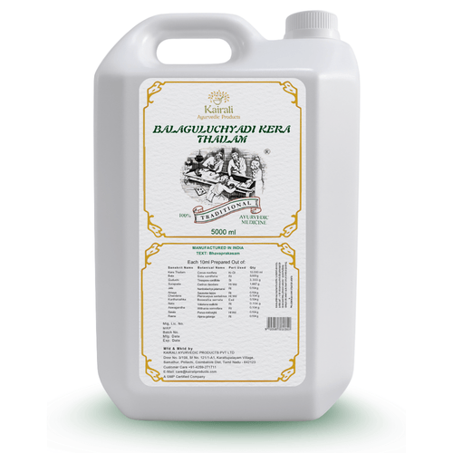 Ayurvedic Medicated Oil for Arthritis, Gout & Osteoarthritis - Balaguluchyadi Kera Thailam - Kairali Ayurvedic Products Private Limited