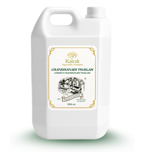 Ayurvedic Medicated Oil for Balancing the Body Heat - Body Cooling & Rejuvenating Oil - Chandhanadi Thailam (Cheriya Chandhanadi Thailam) - Kairali Ayurvedic Products Private Limited