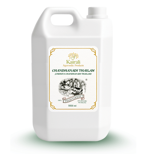 Ayurvedic Medicated Oil for Balancing the Body Heat - Body Cooling & Rejuvenating Oil - Chandhanadi Thailam (Cheriya Chandhanadi Thailam) - Kairali Ayurvedic Products Private Limited