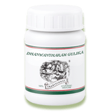 Dhanwantharam Gulika — white bottle on a green background