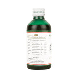 Nishakathakadi Kashayam — green bottle, back label