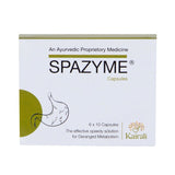 Spazyme capsules — carton front panel