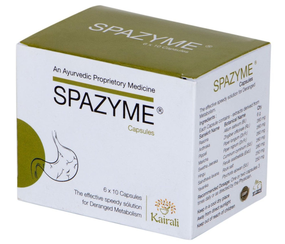Ayurvedic Medicine for Gas, Acidity & Indigestion - Fast & Natural Relief for Gastric Issues - Kairali Ayurvedic Products Private Limited