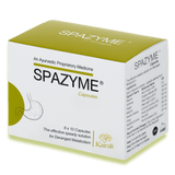 Spazyme capsules — angled carton
