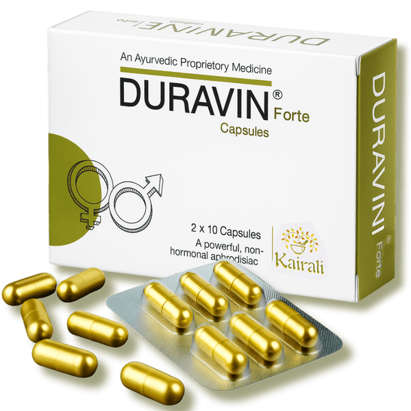 Ayurvedic Medicine for Impotence & Infertility – Natural Fertility Booster for Men & Women - Duravin Forte Capsules - Kairali Ayurvedic Products Private Limited