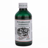 Punarnavadi Kashayam — green bottle, front view