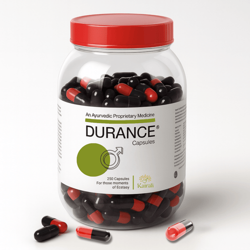 Ayurvedic Medicine for Men's Sexual Health & Vitality - Best Solution for ED & Premature Ejaculation - Durance Capsule - Kairali Ayurvedic Products Private Limited