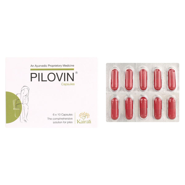 Ayurvedic Medicine for Piles, Fissures & Hemorrhoids - Relieves Bleeding & Swelling - Kairali Ayurvedic Products Private Limited