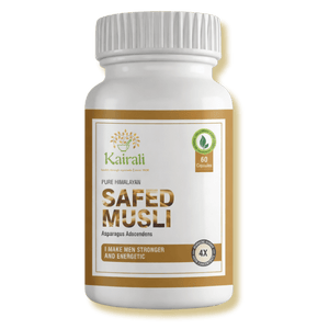 Ayurvedic Medicine for Sexual Health, Stamina & Strength | Natural Vitality & Strength Booster - Safed Musli Capsules - Kairali Ayurvedic Products Private Limited