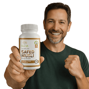 Ayurvedic Medicine for Sexual Health, Stamina & Strength | Natural Vitality & Strength Booster - Safed Musli Capsules - Kairali Ayurvedic Products Private Limited
