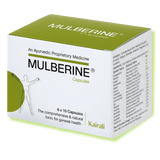 Mulberine capsules — angled carton