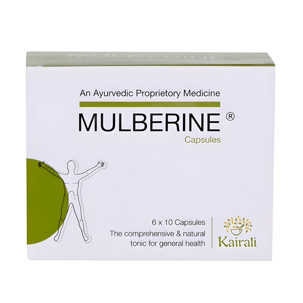 Ayurvedic Multivitamin Health Supplement Capsule - Boosts Immunity & Overall Vitality - Mulberine Capsules - Kairali Ayurvedic Products Private Limited
