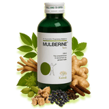 Mulberine tonic — bottle with herbs